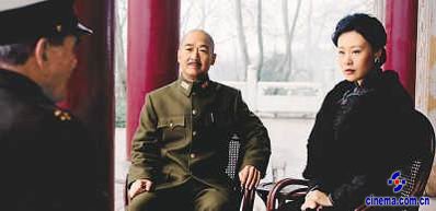 《建国大业》探班化妆间里才确定和谁演对手戏