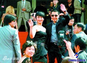 贾樟柯《海上传奇》首映比诺什捧场