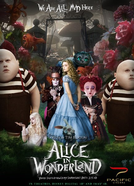 《爱丽丝梦游仙境2：镜中奇遇记》海报